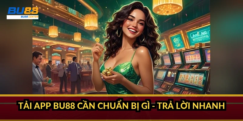 Tải app BU88 cần chuẩn bị gì - trả lời nhanh